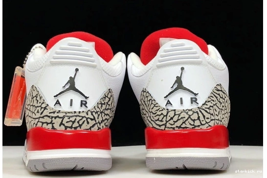 3 Retro Air 136064-116 136064-116 'Katrina' Jordan 1123